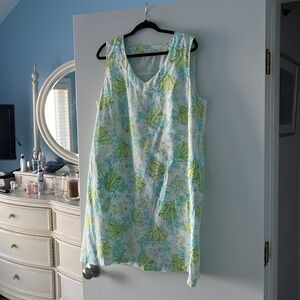 J Jill 100% linen dress